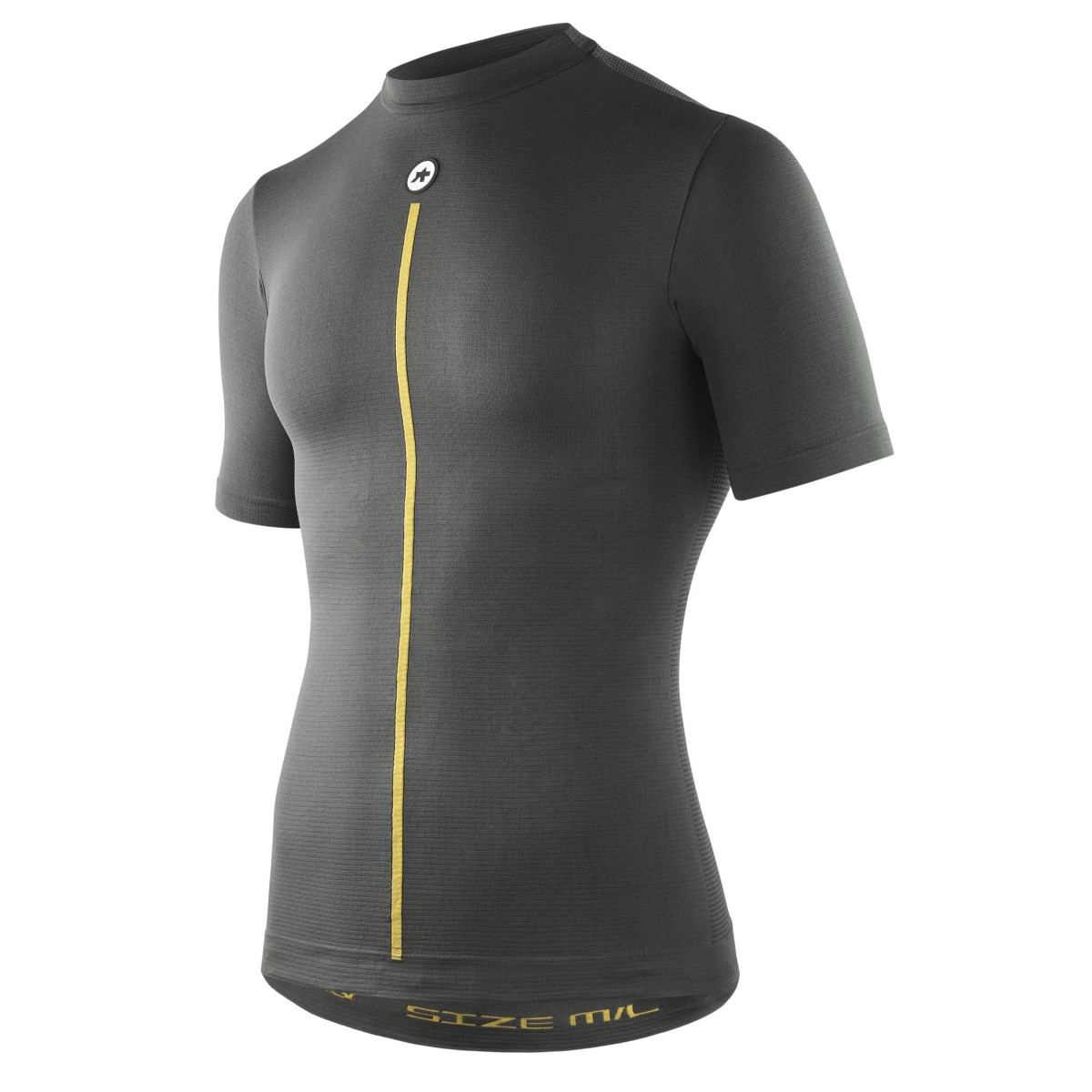 Assos Spring Fall SS P1 Vīriešu ādas slānis | Anthracite Grey