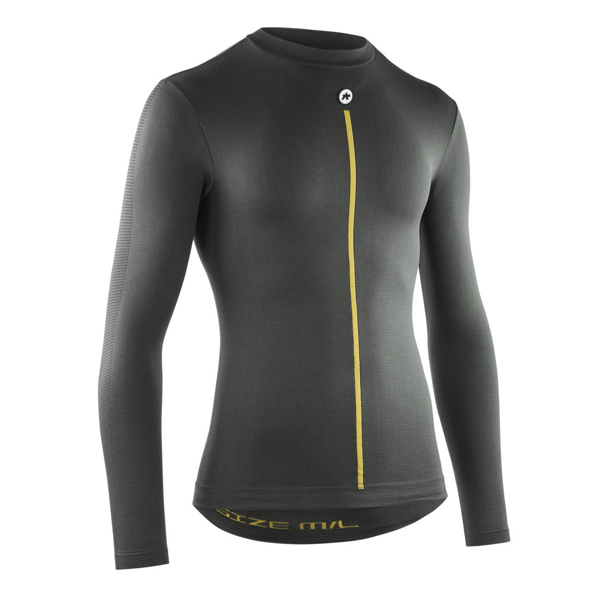 Assos Spring Fall P1 LS Vīriešu ādas slānis | Anthracite Grey