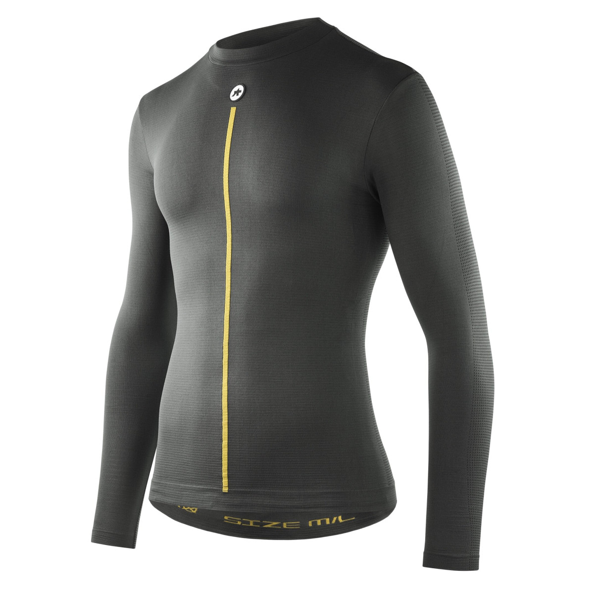 Assos Spring Fall P1 LS Vīriešu ādas slānis | Anthracite Grey