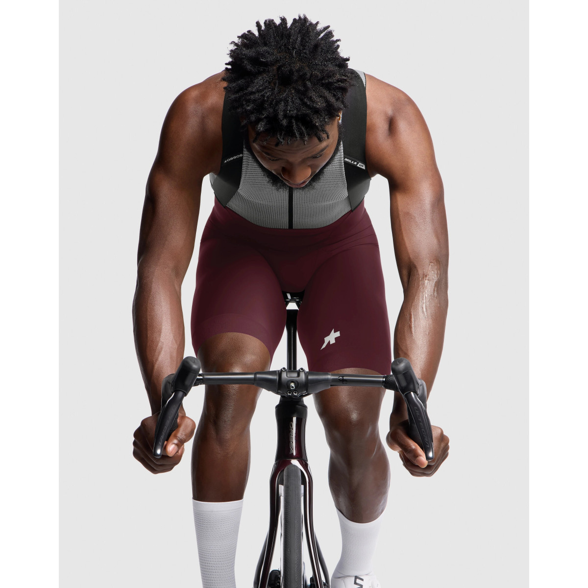 Assos Mille GT S11 šorti | Burgundy Red