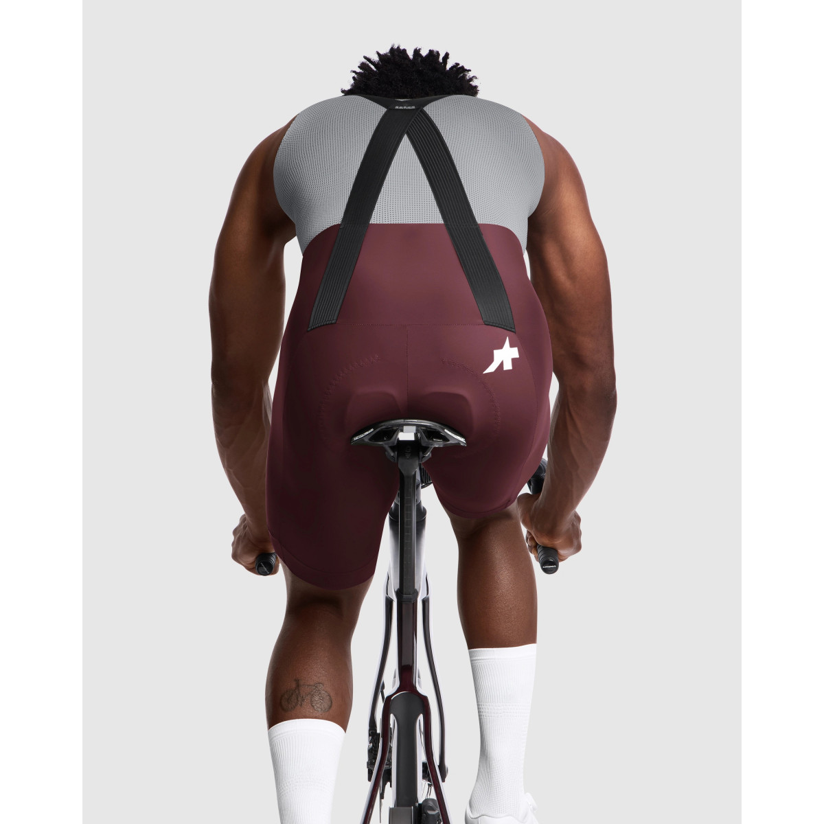 Assos Mille GT S11 šorti | Burgundy Red