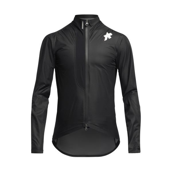 Assos Equipe RS Schlosshund S11 vīriešu lietus jaka | Black Series