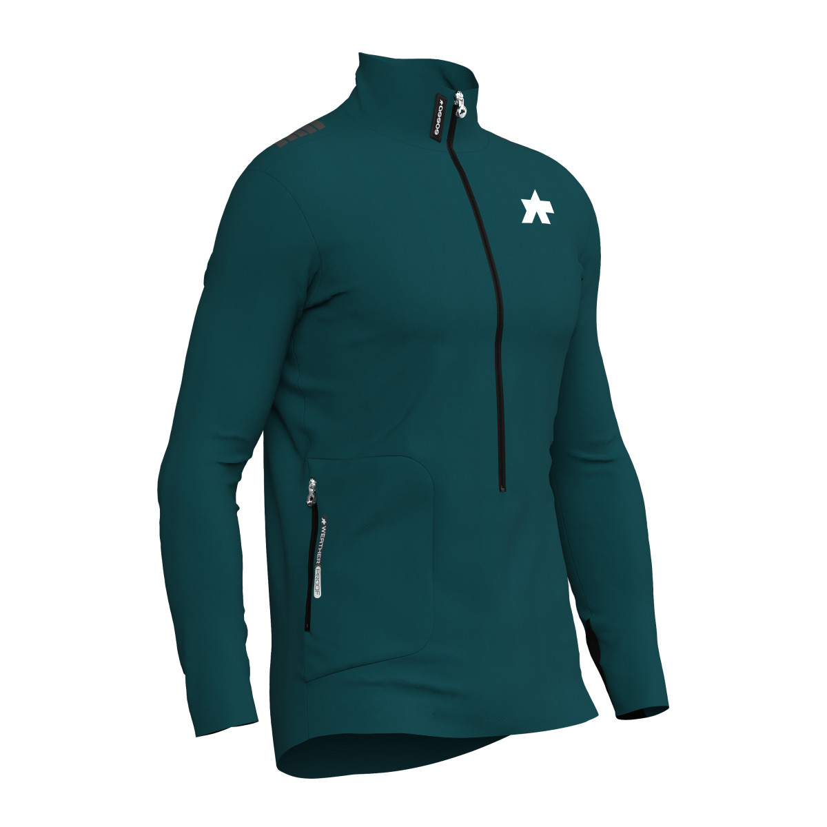 Assos Tactica Rain T5 Unisex lietus jaka | Foundation Green