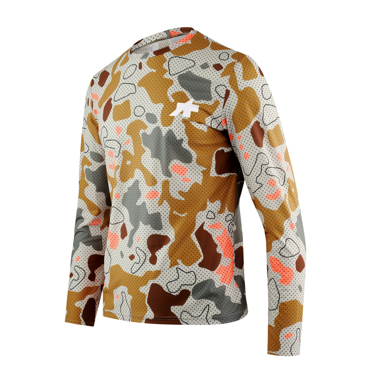 Assos Tactica T5 Mud-Flage LS vīriešu krekls | Halftone Camo