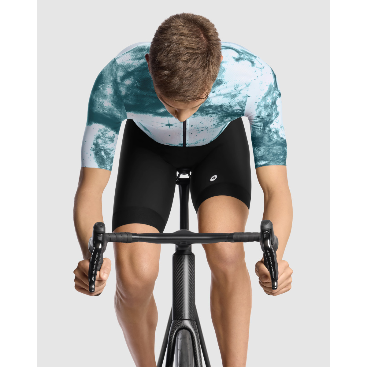 Assos Mille GT S11 Space Trip vīriešu krekls | Foundation Green