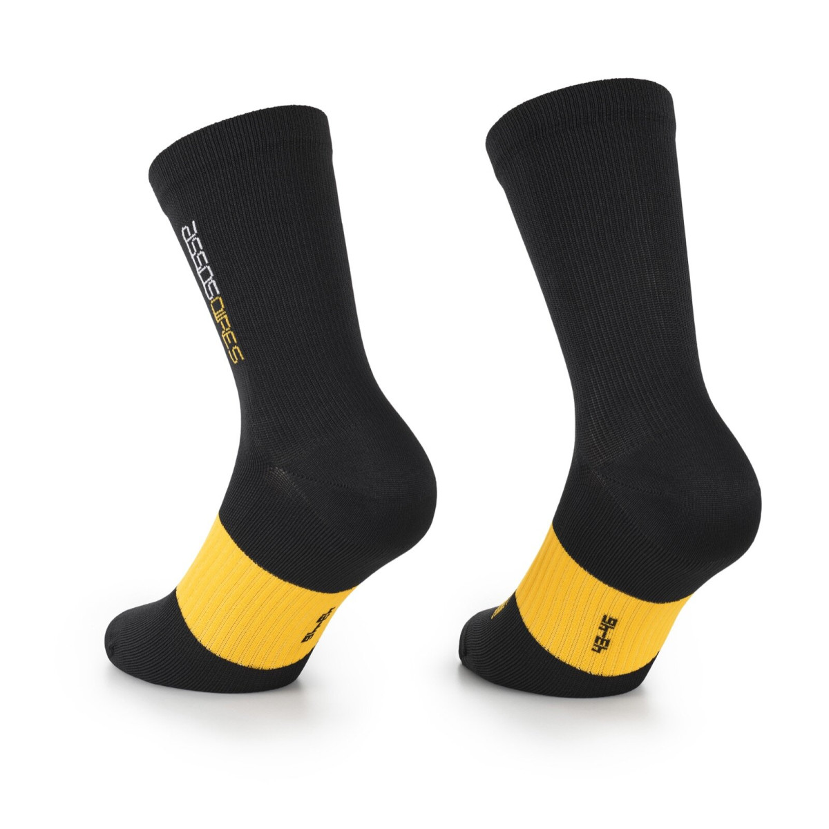 Assos Spring Fall Evo zeķes | Black Series