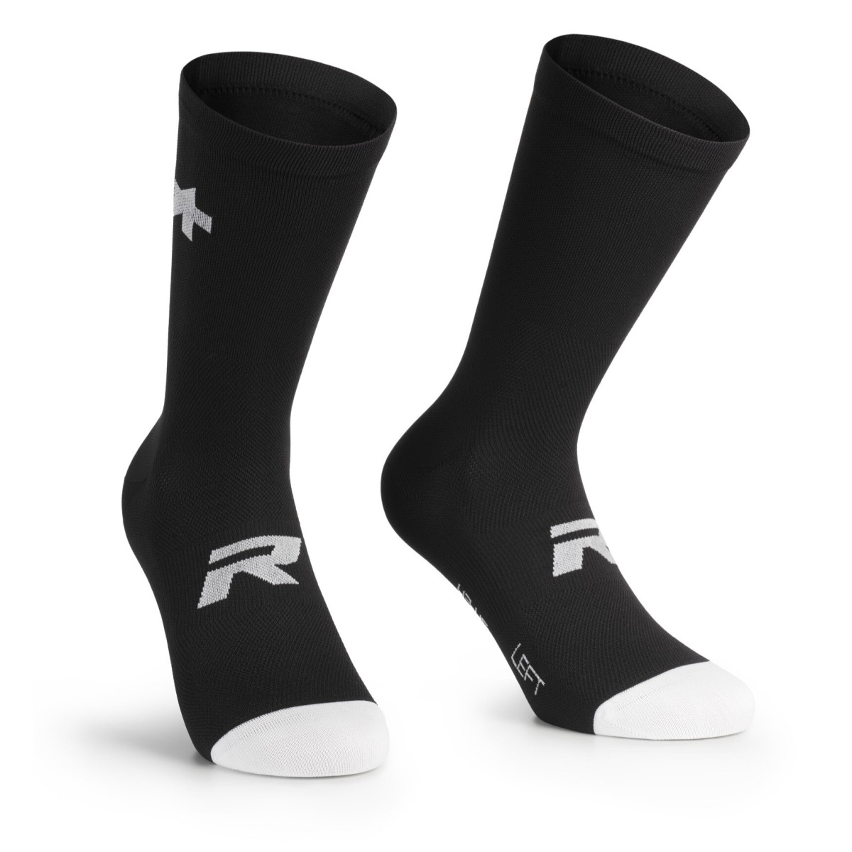 Assos R S9 zeķes - Twin Pack | Melnā sērija