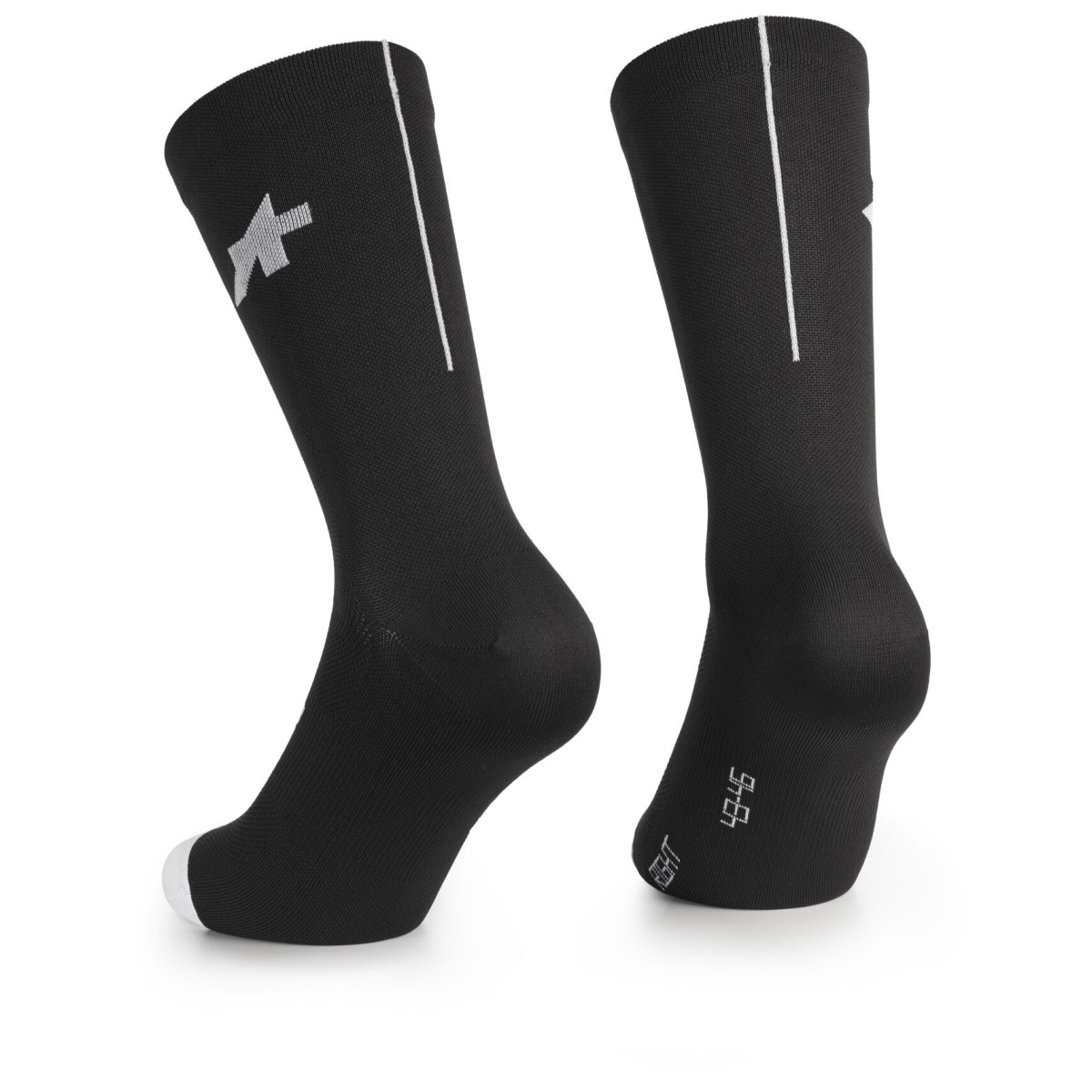 Assos R S9 zeķes - Twin Pack | Melnā sērija