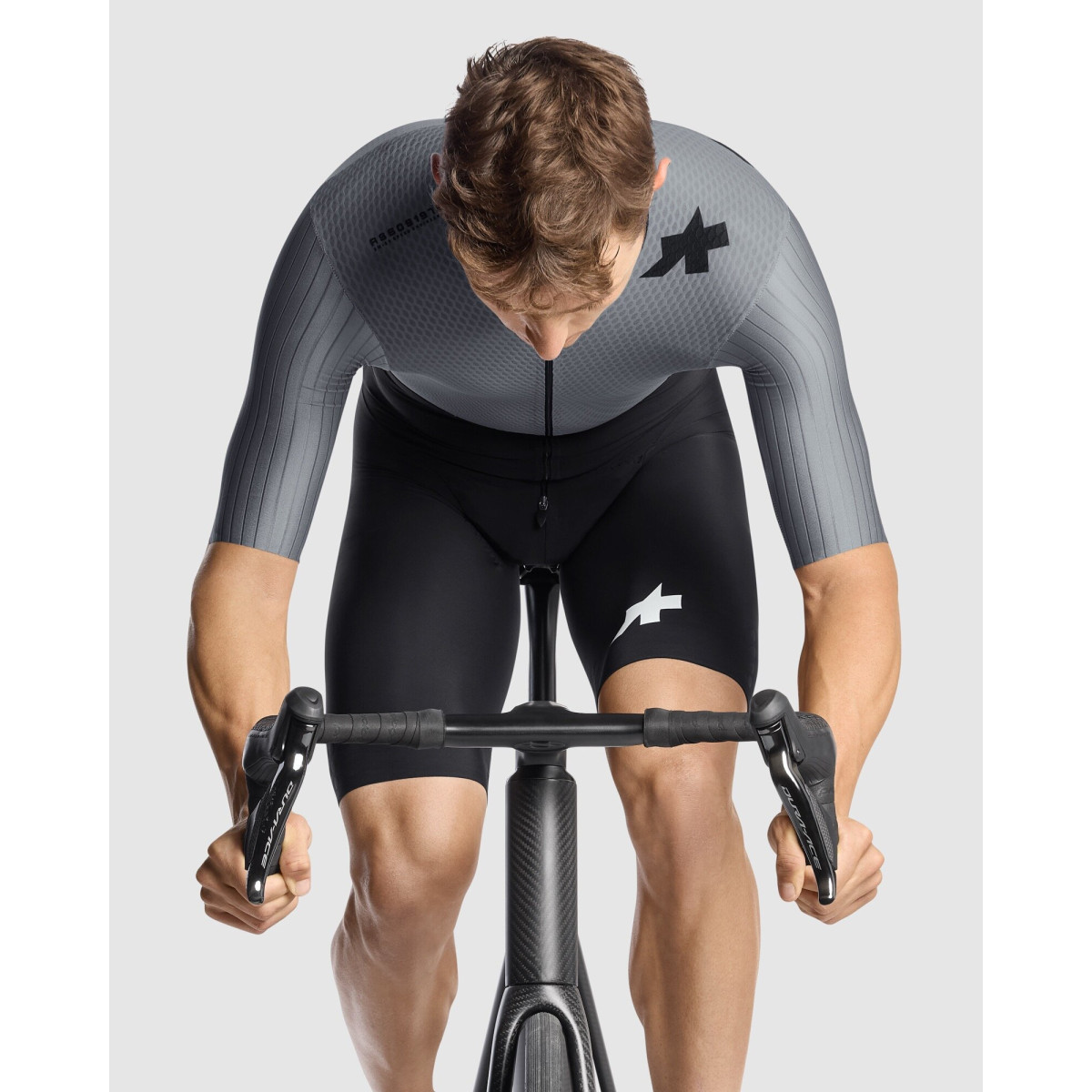 Assos Equipe RS Le Houdini S11 šosejas riteņbraukšanas tērps | Fanatic Silver