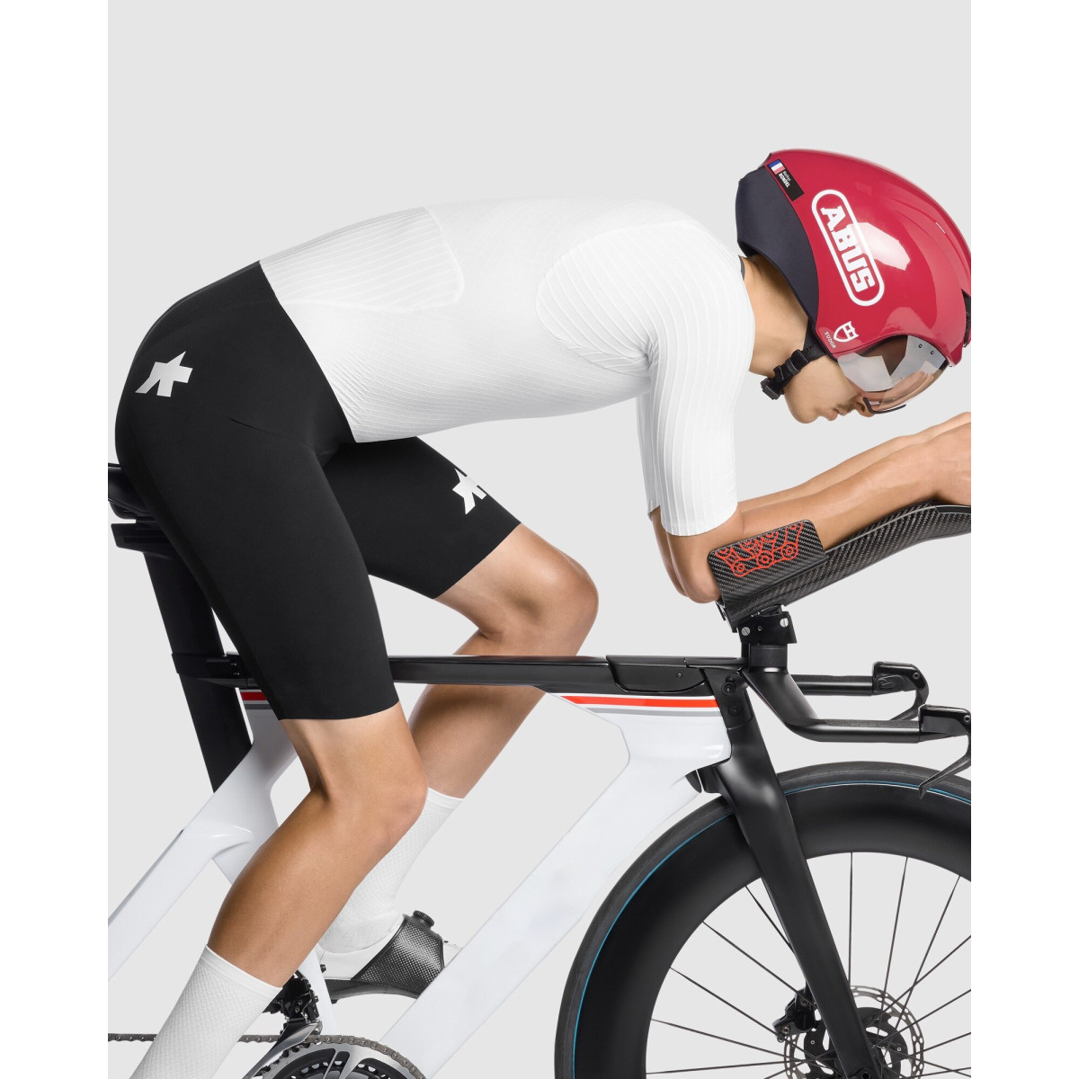 Assos Equipe RS Rapidfire Chronosuit S11 šosejas riteņbraukšanas tērps | White Series