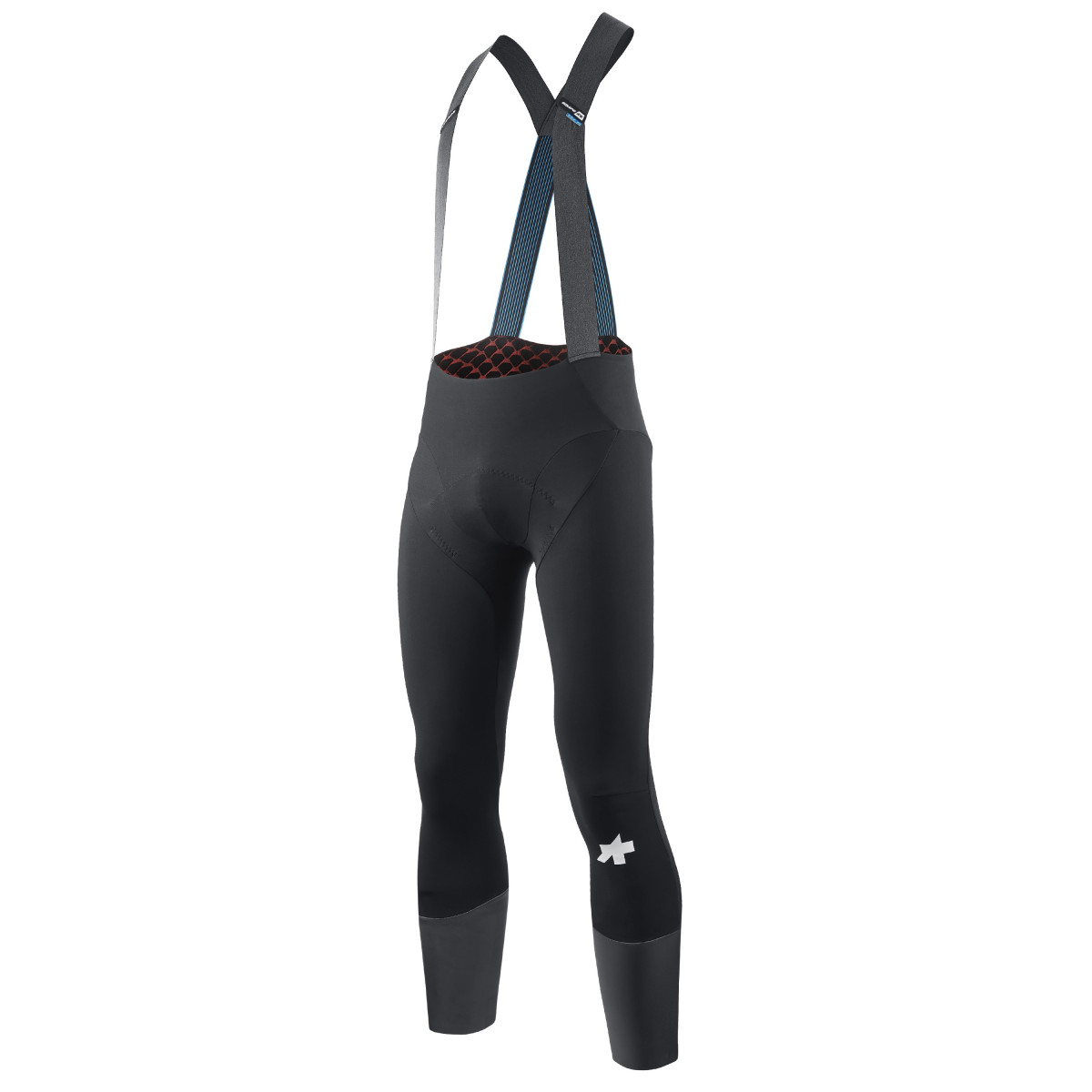 Assos Equipe RS Johdah Ultraz Winter S11 vīriešu velotērpa bikses ar lencēm | Black Series