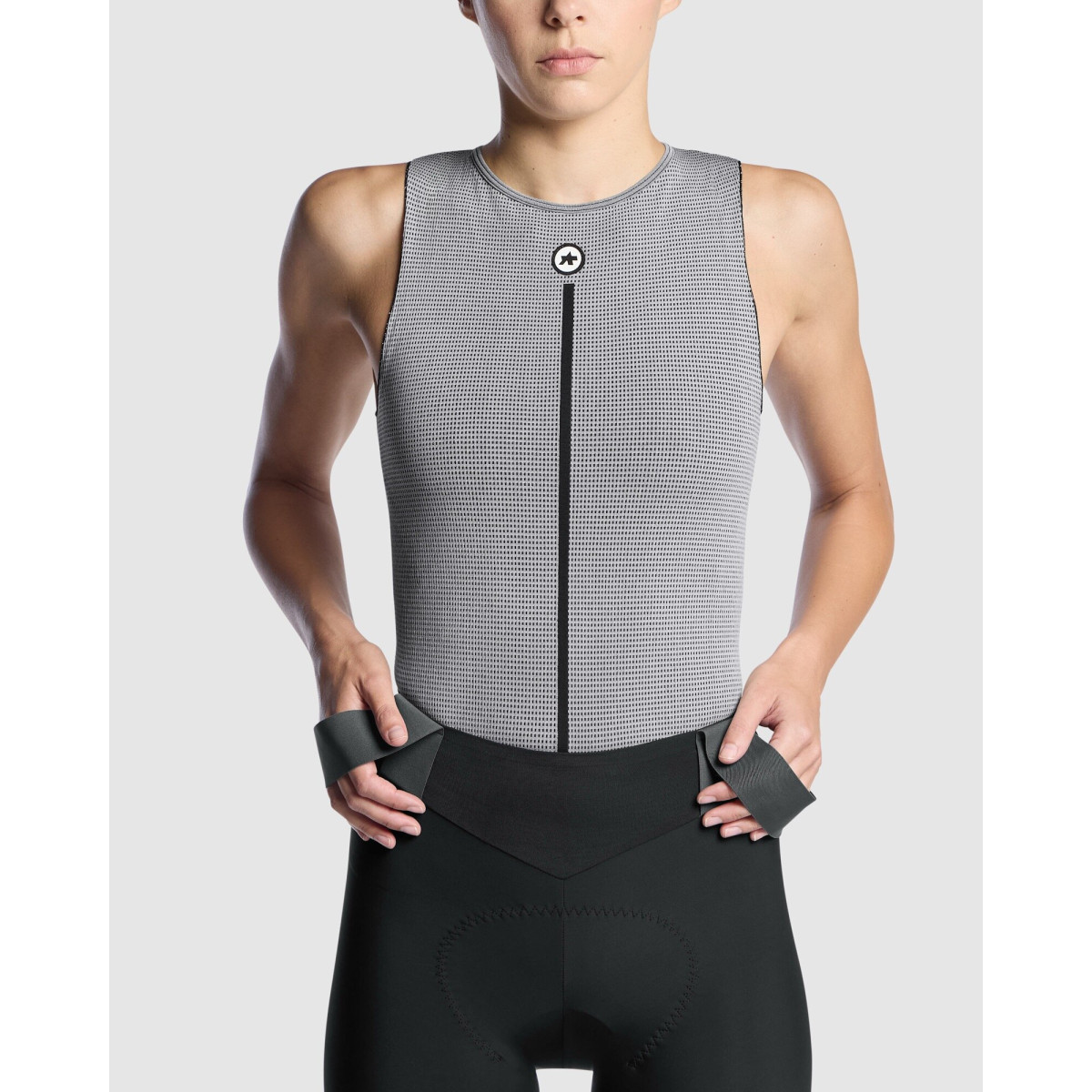 Assos Summer NS P1 sieviešu ādas slānis | Grey Series