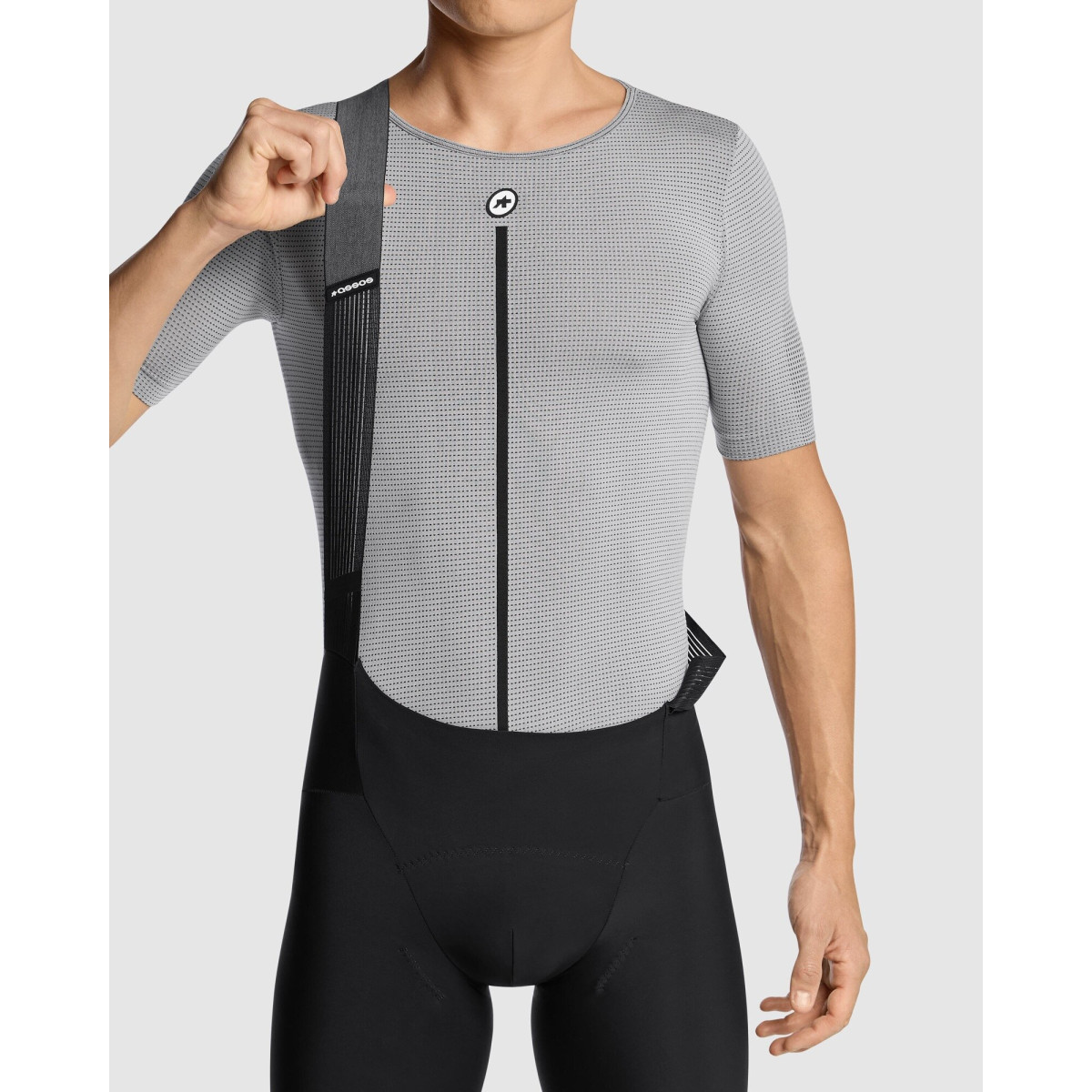 Assos Summer SS P1 vīriešu ādas slānis | Grey Series