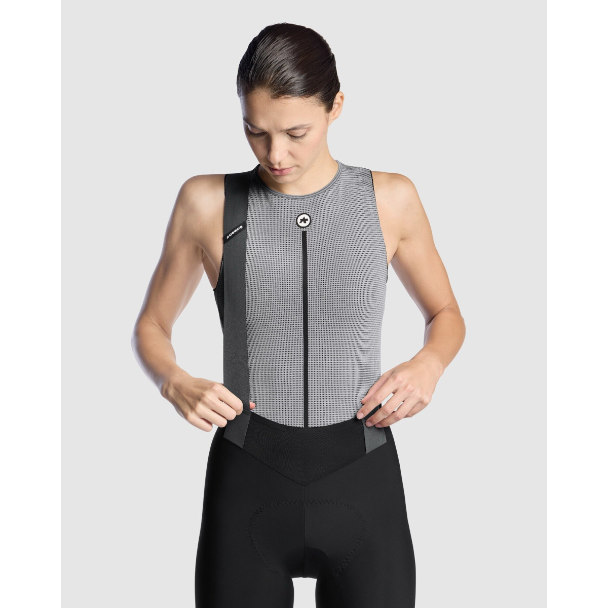 Assos Summer NS P1 sieviešu ādas slānis | Grey Series