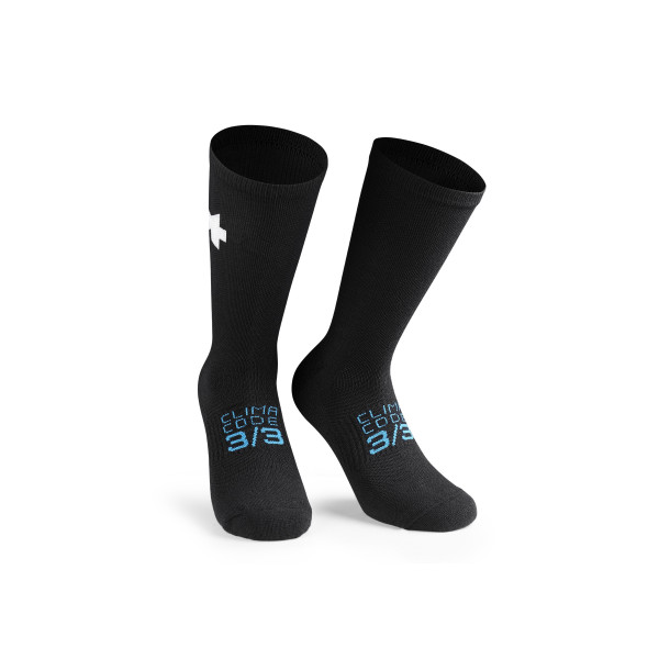 Assos Winter P1 Zeķes | Black Series
