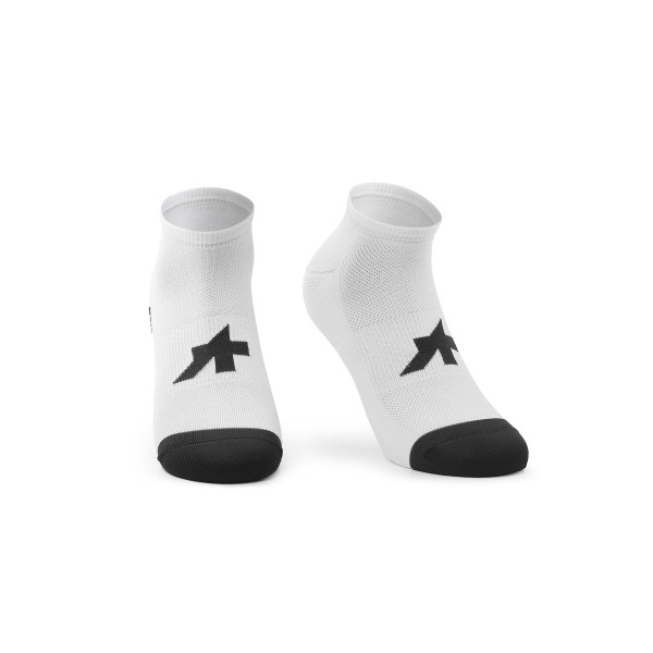 Assos Endurance Low S11 zeķes | White Series