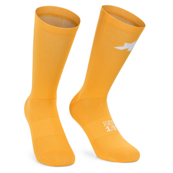 Assos Racing S11 zeķes | Flame Orange