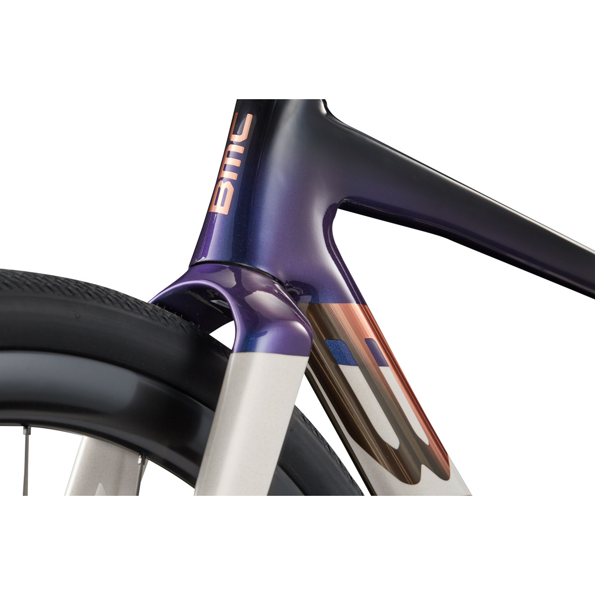 BMC Kaius 01 One grants velosipēds | Copper White - Thunder Blue
