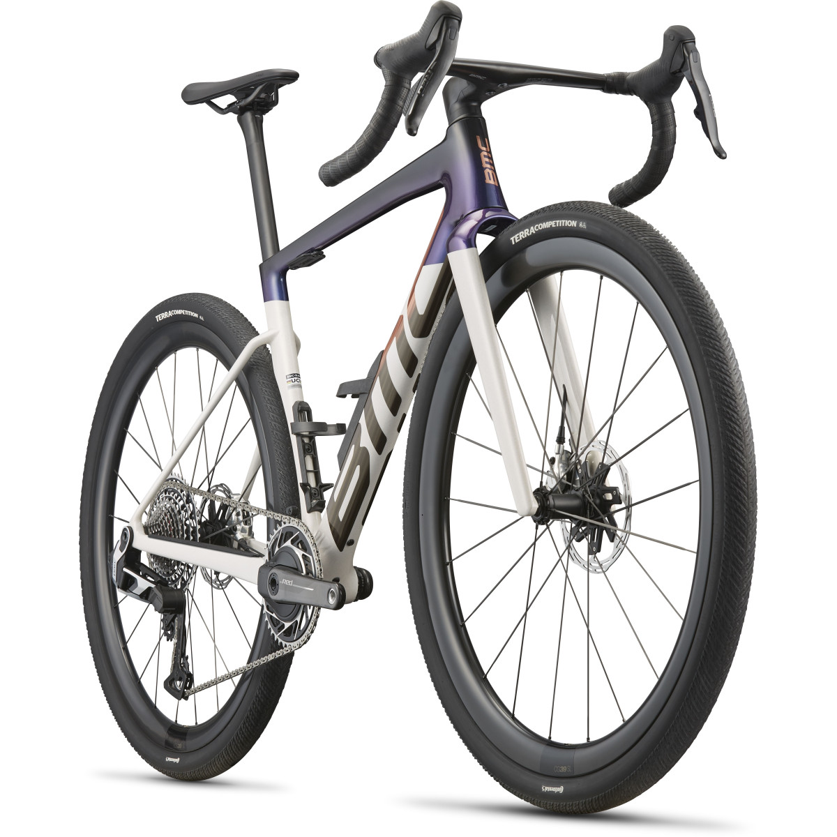 BMC Kaius 01 One grants velosipēds | Copper White - Thunder Blue