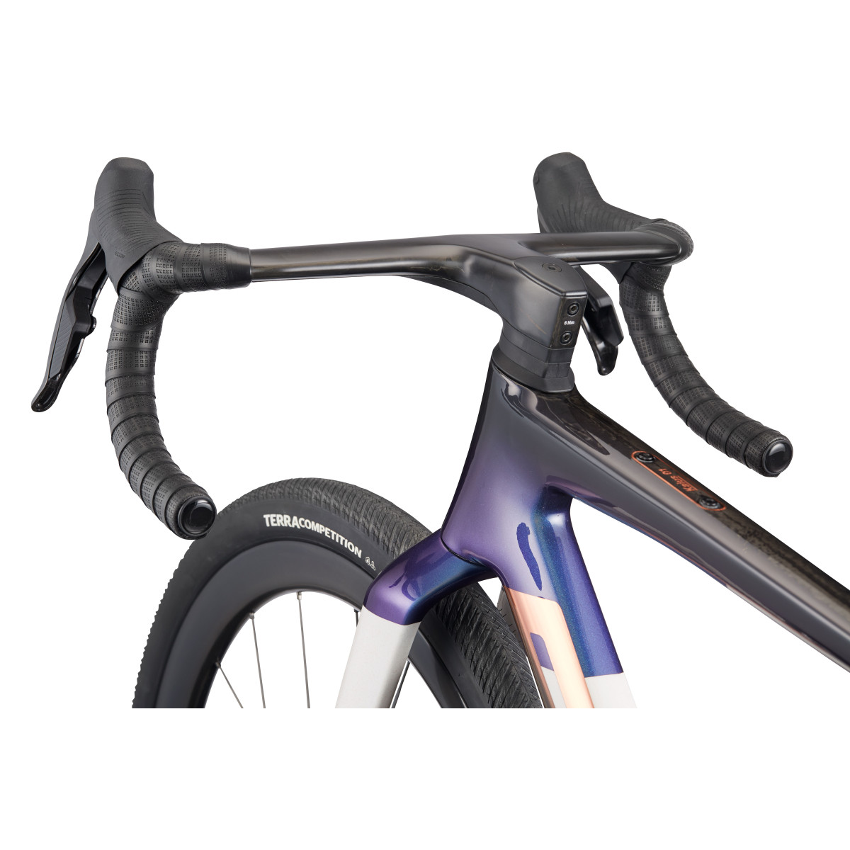 BMC Kaius 01 One grants velosipēds | Copper White - Thunder Blue