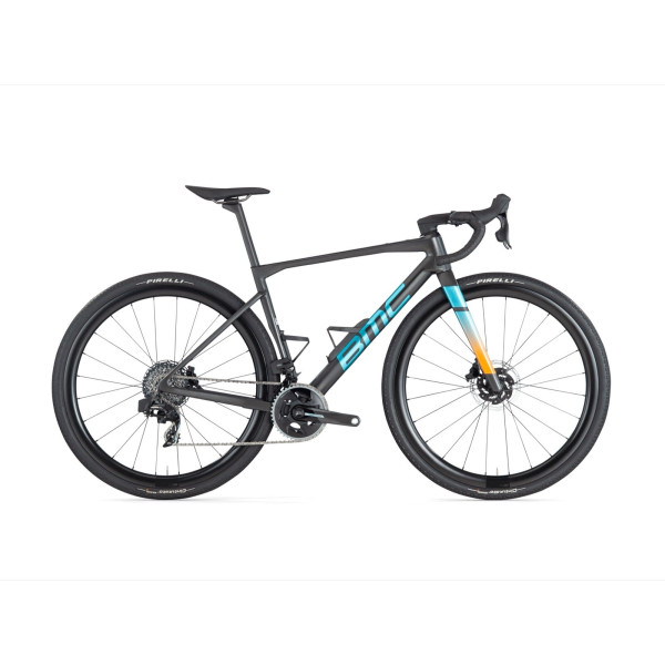 BMC Kaius 01 Two grants velosipēds | Carbon Black - Bruched Blue