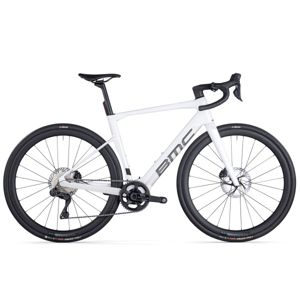 BMC Roadmachine 01 AMP One elektriskais velosipēds | Metallic White