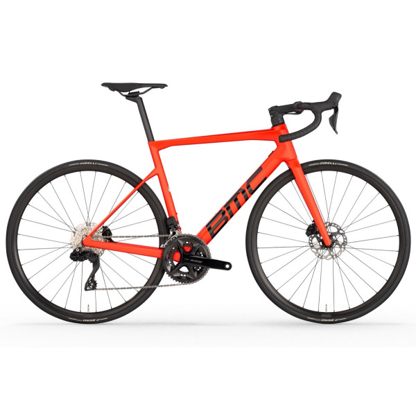 BMC Teammachine SLR Three šosejas velosipēds | Neon Red