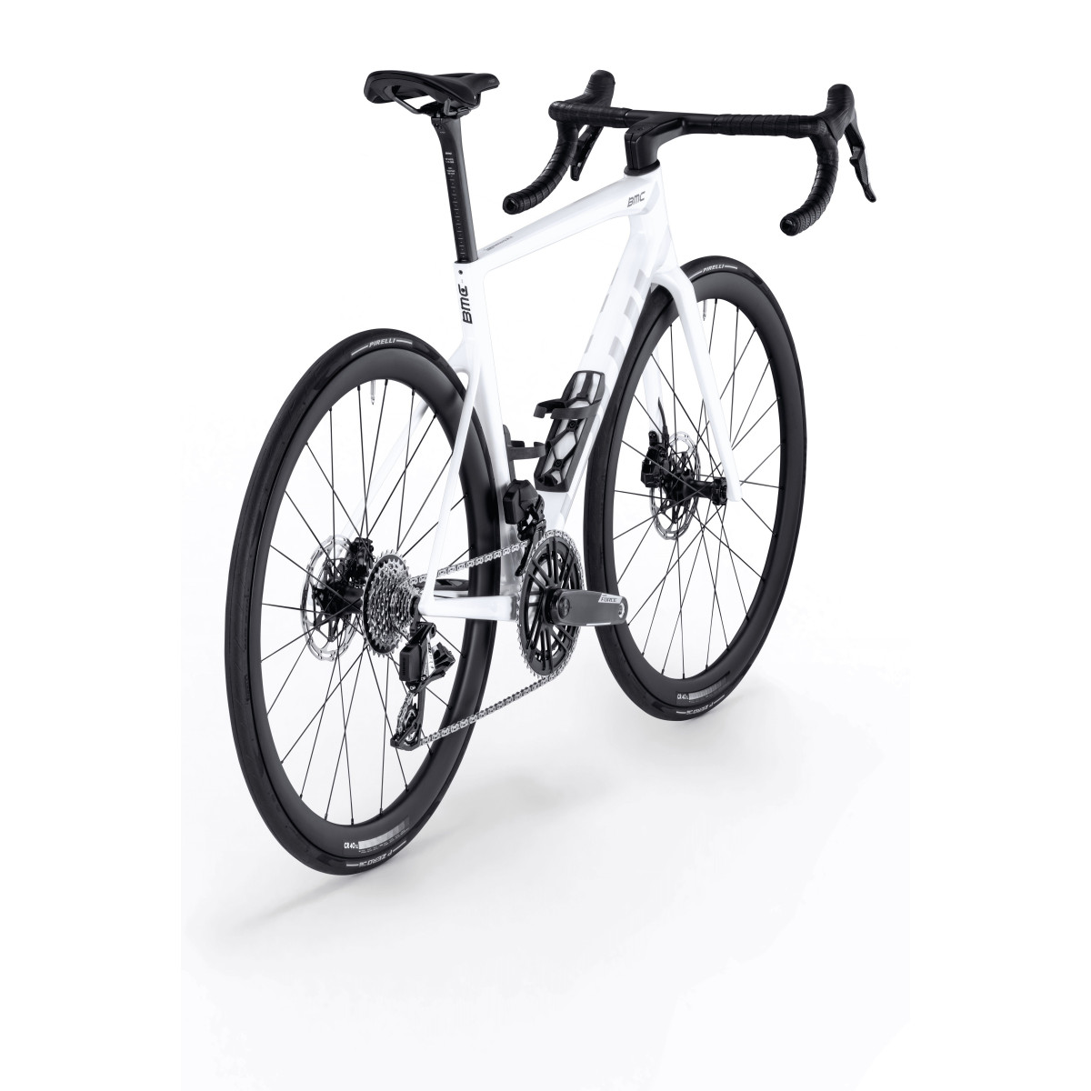 BMC Teammachine SLR 01 Three šosejas velosipēds | Metallic White - Silver