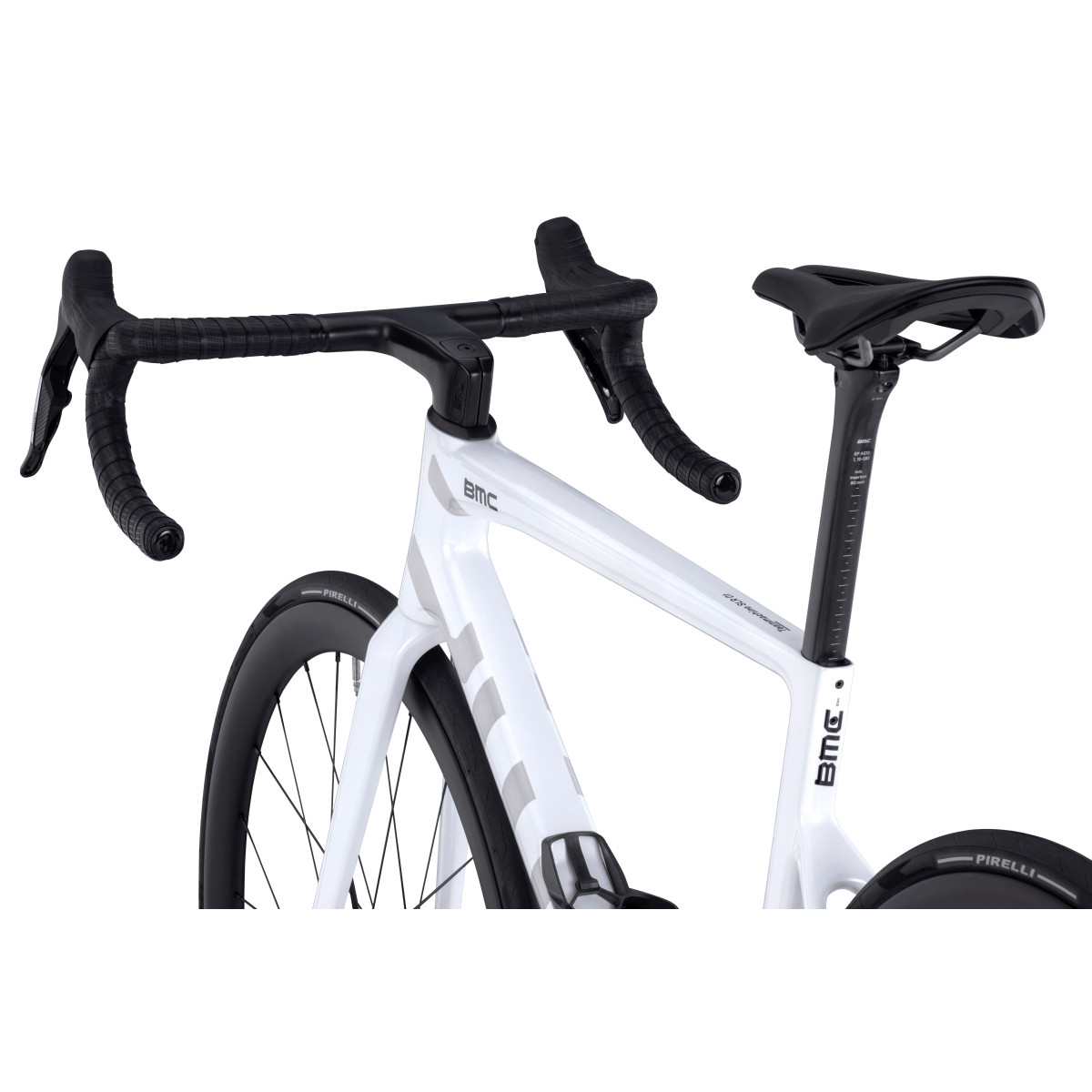 BMC Teammachine SLR 01 Three šosejas velosipēds | Metallic White - Silver