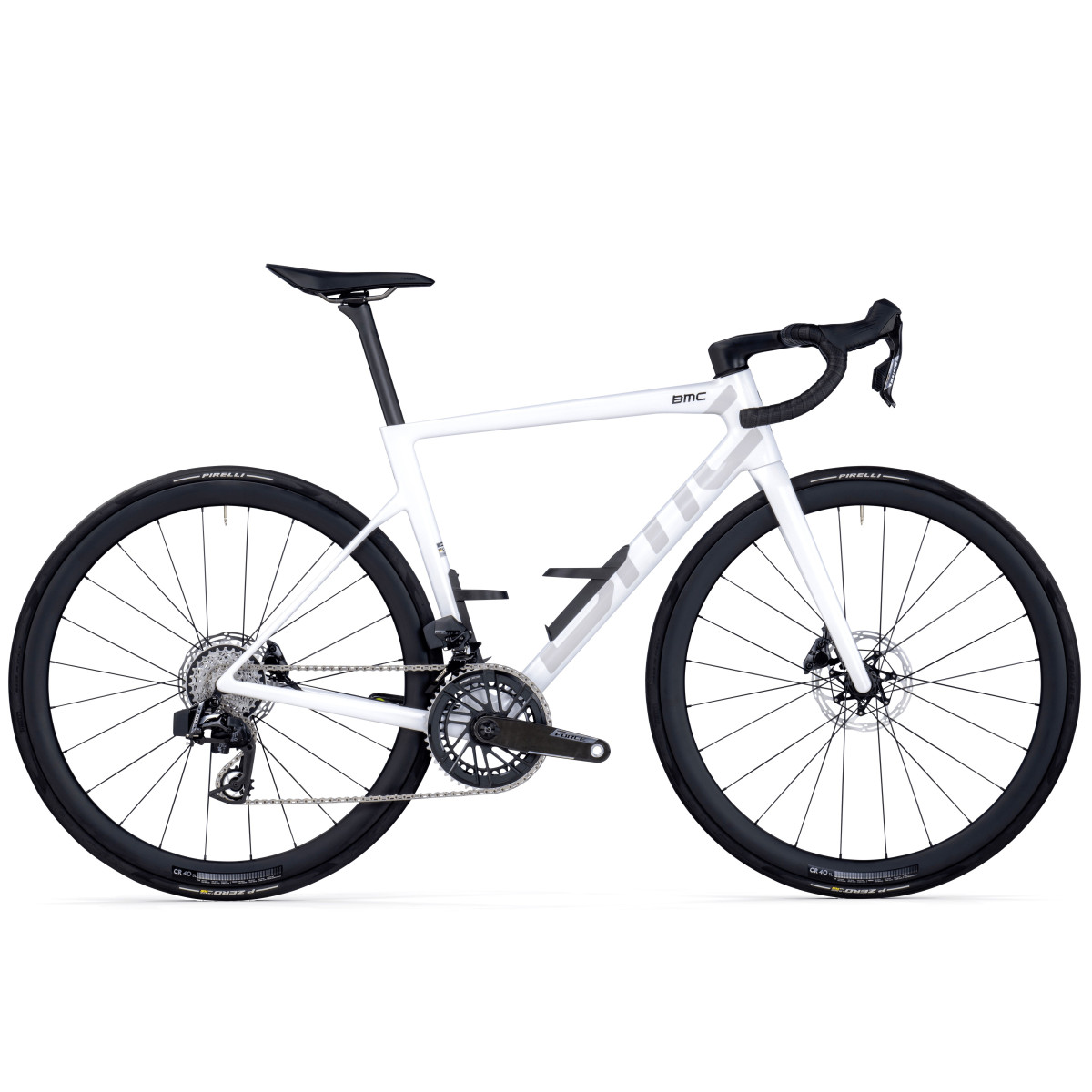 BMC Teammachine SLR 01 Three šosejas velosipēds | Metallic White - Silver