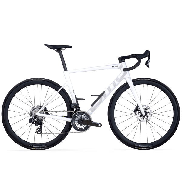 BMC Teammachine SLR 01 Three šosejas velosipēds | Metallic White - Silver