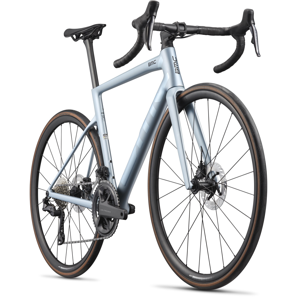 BMC Teammachine SLR One šosejas velosipēds | Light Blue Chrome