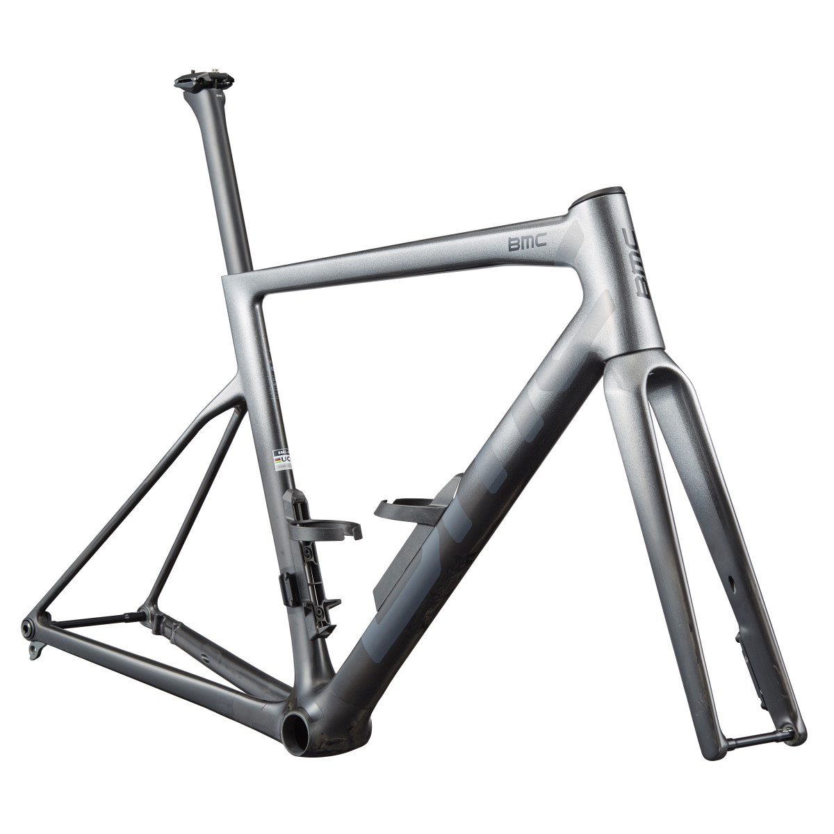 BMC Teammachine SLR 01 rāmja komplekts | Silver Carbon - Carbon