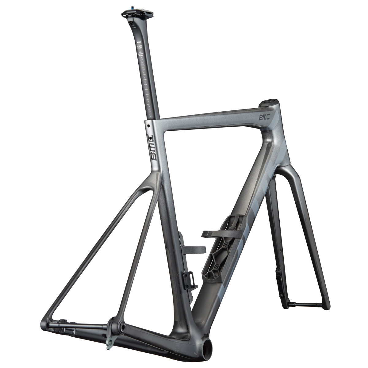 BMC Teammachine SLR 01 rāmja komplekts | Silver Carbon - Carbon