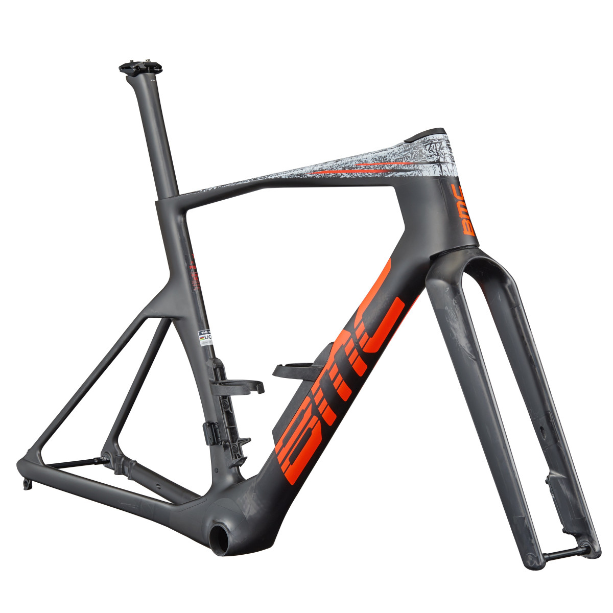 BMC Teammachine R 01 rāmja komplekts | Carbon - Fluo Wrap