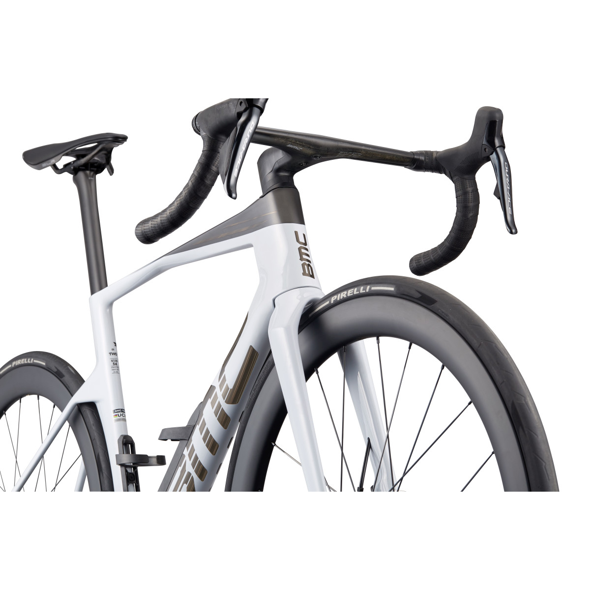 BMC Teammachine R 01 Two šosejas velosipēds | Off-White - Carbon