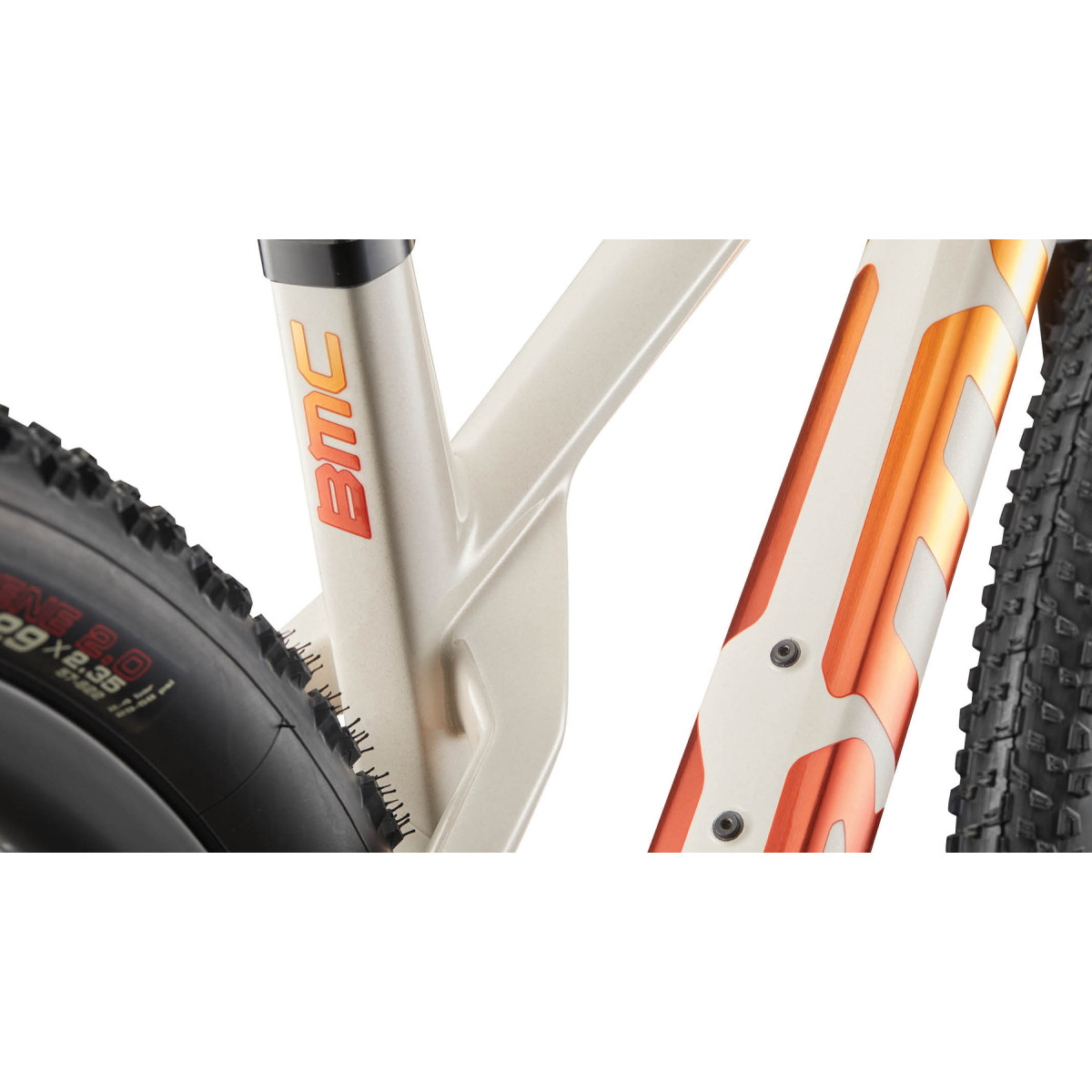 BMC Twostroke 01 One kalnu velosipēds | Copper White - Firestorm