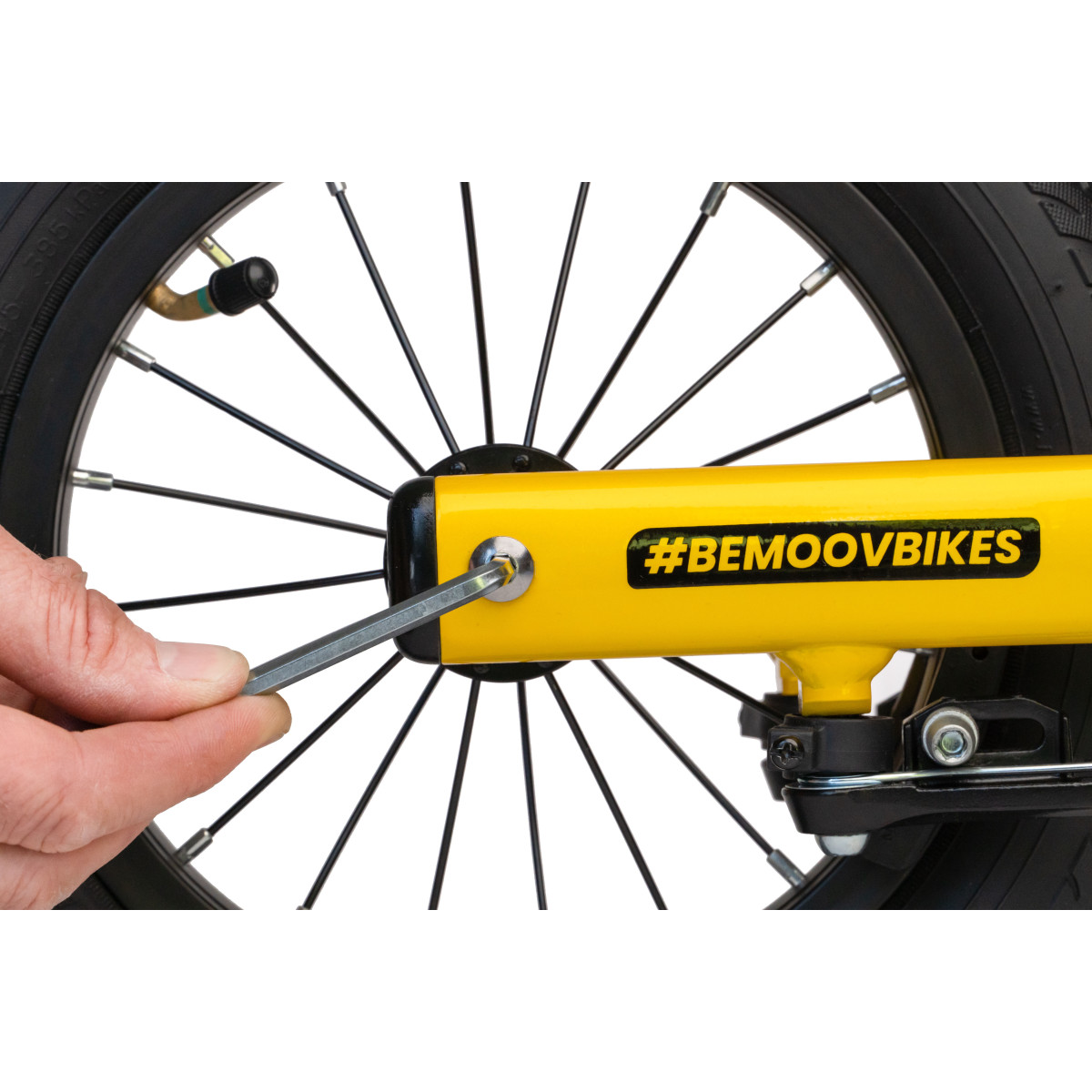 Bemoov M12 bērnu līdzsvara velosipēds | Sunset Yellow