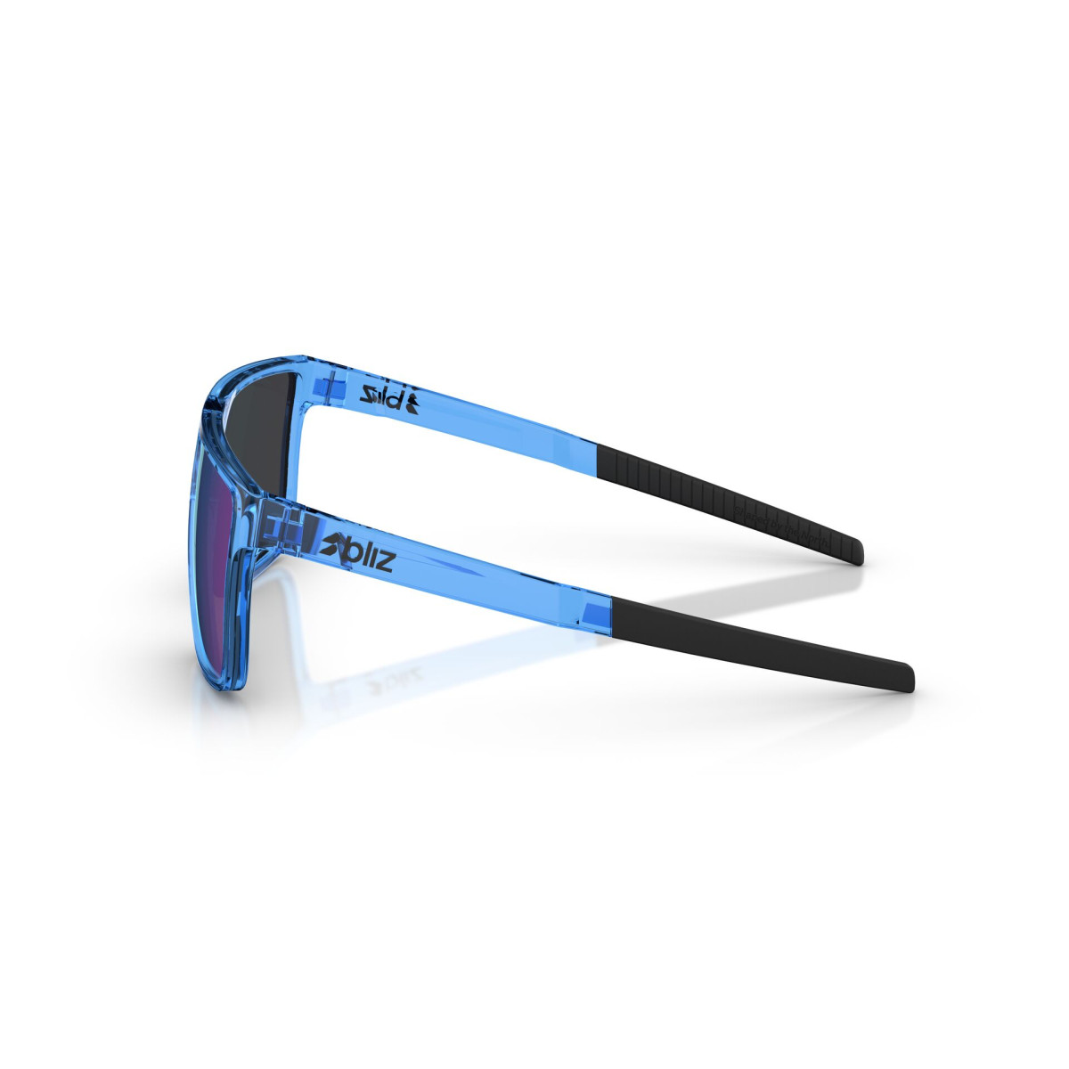 BLIZ A003 saulesbrilles | Transparent Blue - Smoke Blue Multicolour