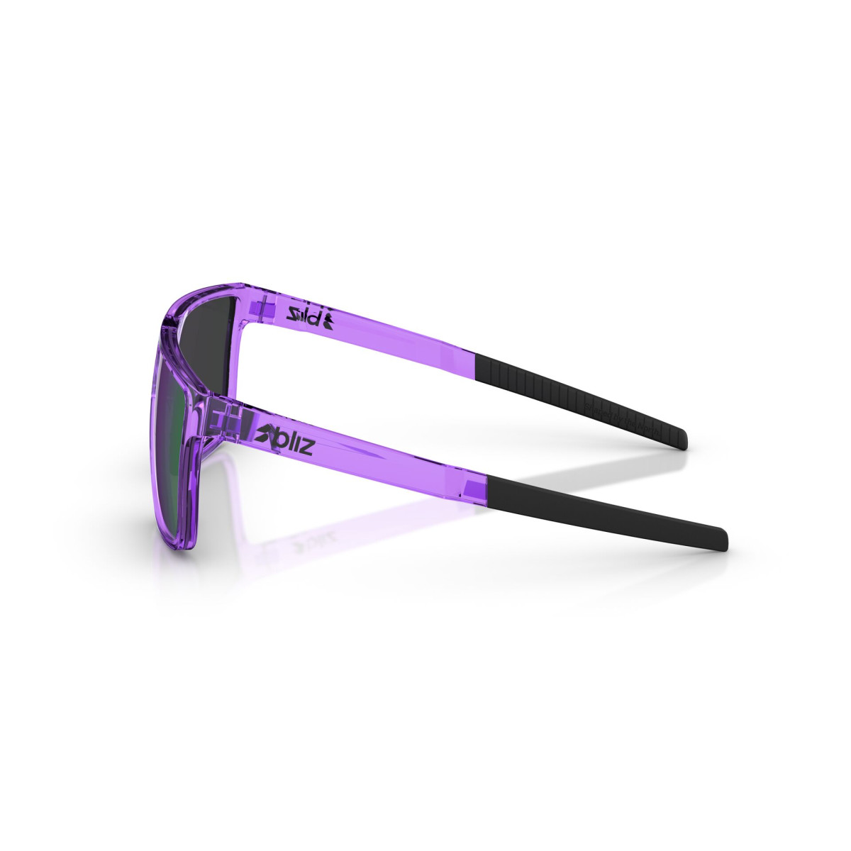 BLIZ A003 saulesbrilles | Transparent Purple - Smoke Purple