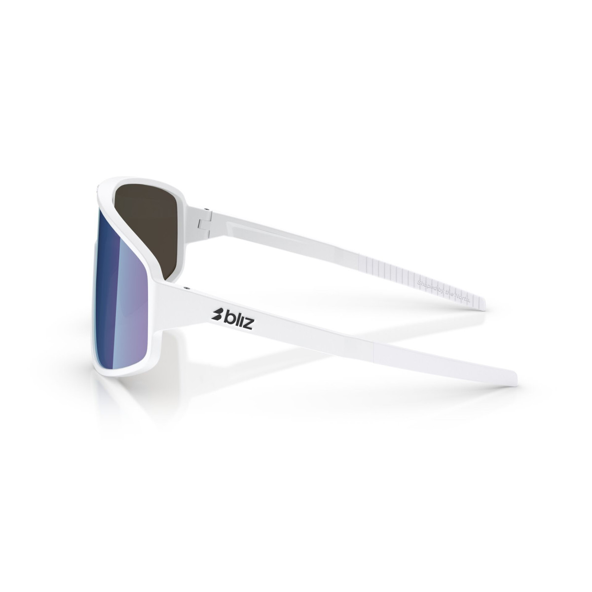 BLIZ A004 saulesbrilles | Matte White - Blue