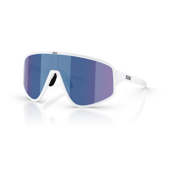 BLIZ A004 saulesbrilles | Matte White - Blue