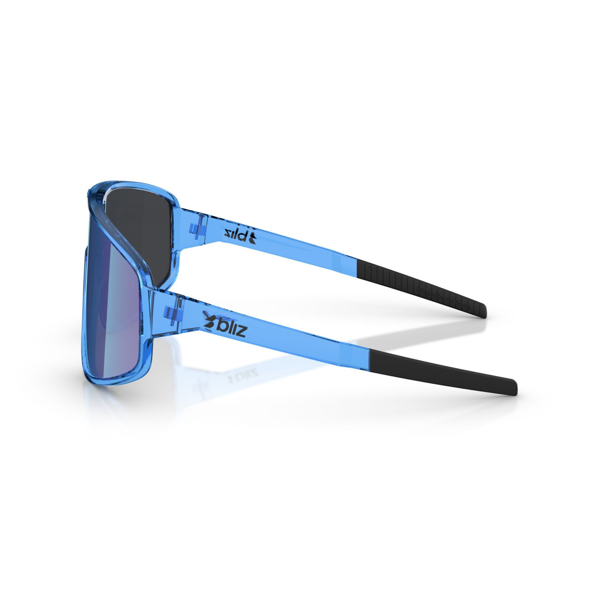 BLIZ A004 saulesbrilles | Transparent Blue - Smoke Blue Multicolour