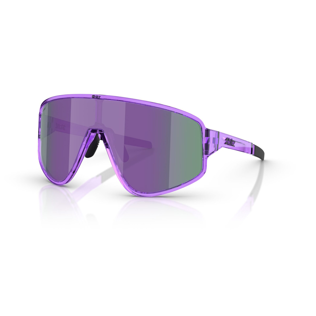 BLIZ A004 saulesbrilles | Transparent Purple - Smoke Purple