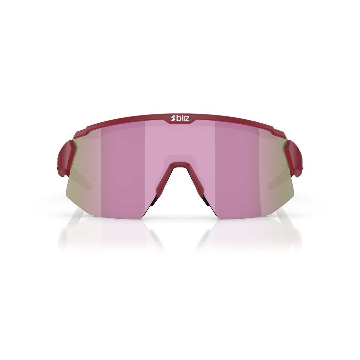 BLIZ Breeze Small saulesbrilles | Burgundy - Brown Rose