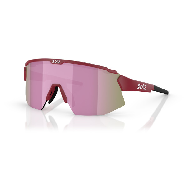 BLIZ Breeze Small saulesbrilles | Burgundy - Brown Rose