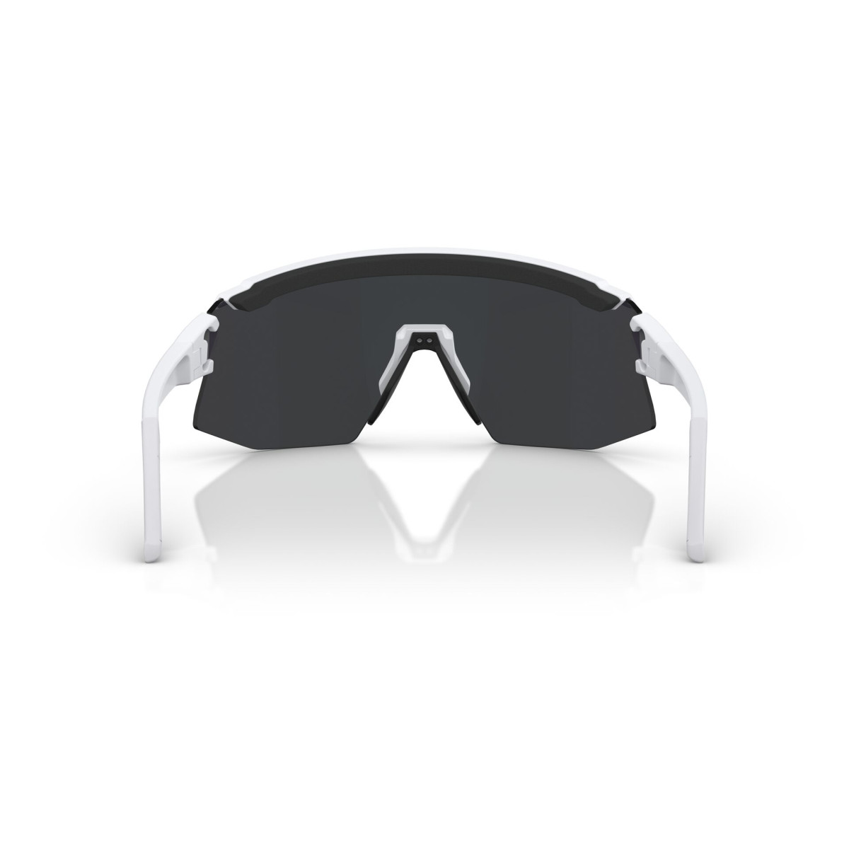 BLIZ Breeze saulesbrilles | Matte white - Smoke Blue Multicolour