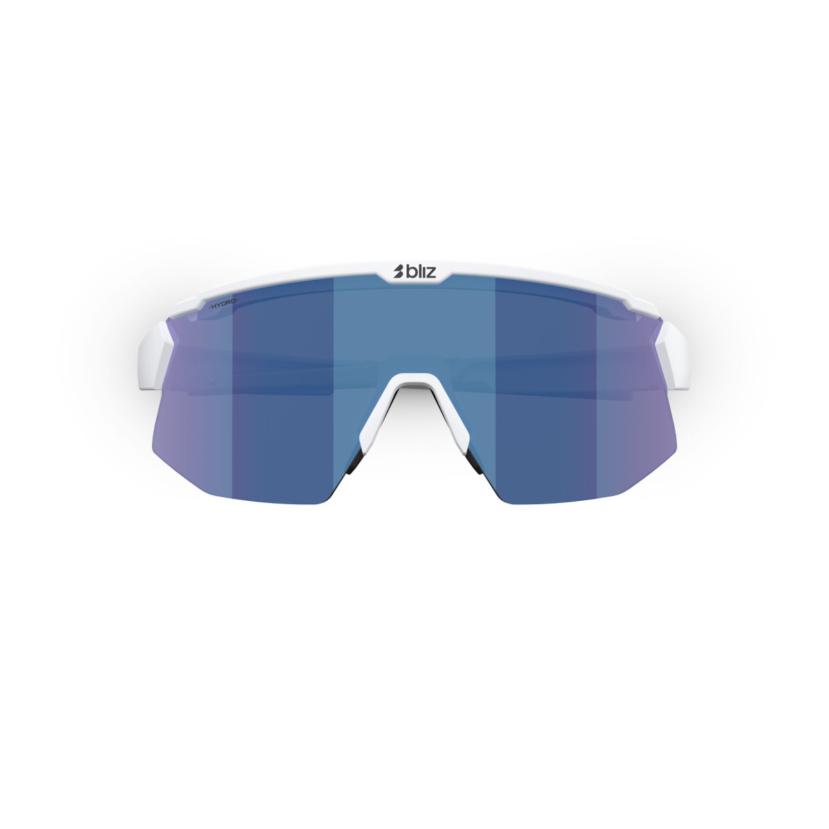 BLIZ Breeze saulesbrilles | Matte white - Smoke Blue Multicolour