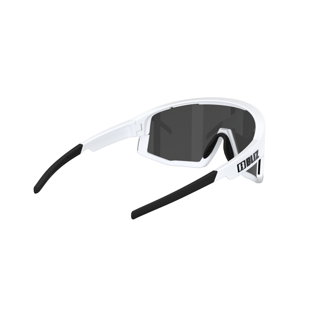 BLIZ Fusion saulesbrilles | White - Smoke Red