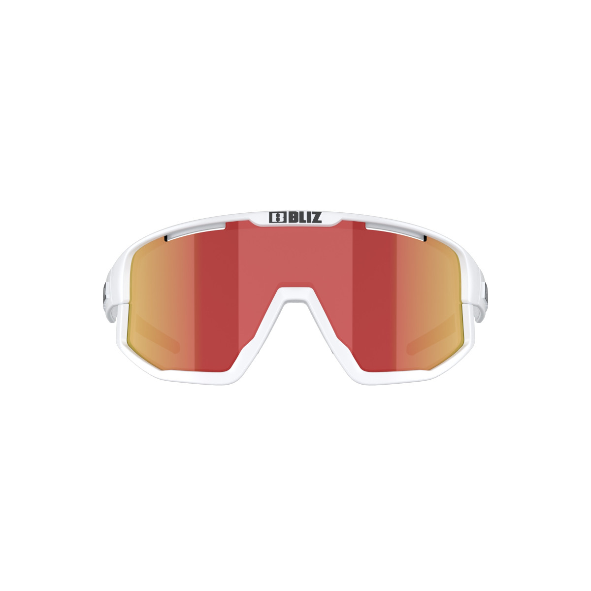 BLIZ Fusion saulesbrilles | White - Smoke Red